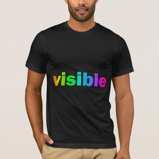 zichtbaar t-shirt (Voorkant)