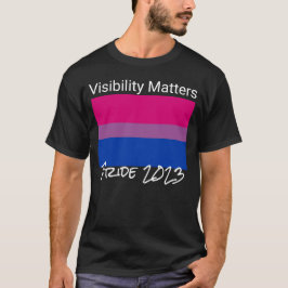 Zichtbaarheid zaken, Biseksuele Pride vlag, Stad T-shirt