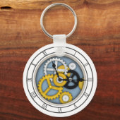 Zichtbare klokkenluidersillusie fantastisch art bl sleutelhanger (Voorkant)