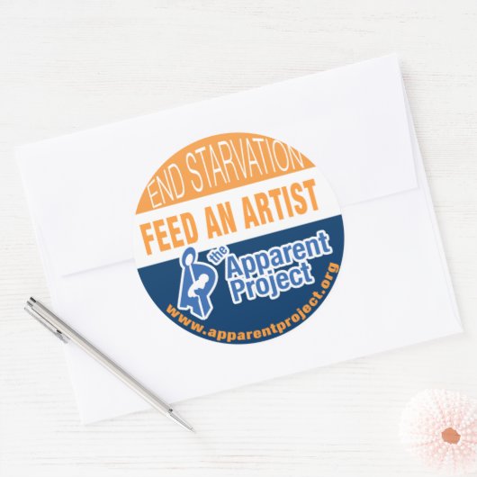 Zichtbare project Stickers (Envelop)