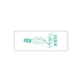 Zichtbare Sharp Teacher Stamp Cactus Zelfinktende Stempel (Design)