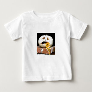 Zick Pumpkin Baby Shirt - "Barfy"