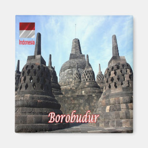 zID024 BOROBUDUR, Indonesia, Asia, Fridge Magneet