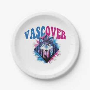 Zidika vascover wolf Essentieel Papieren Bordje