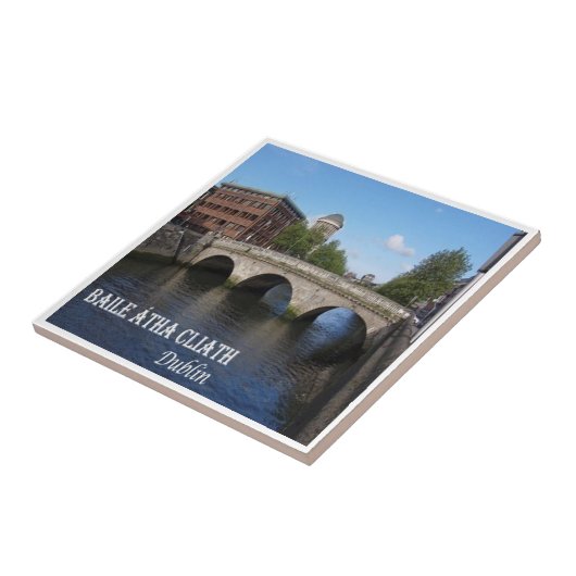 zIE010 DUBLIN, Baile Átha Cliath, Ierland, Tegeltje (Zijkant)