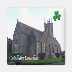 zIE011 CASTLEKNOCK, Ierland, Koelkast Magneet