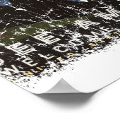 Zie Amerika - Montana-nood Poster (Hoek)