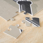 Zie code door vergrootglas legpuzzel (Zijkant)
