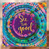 Zie de Goede “Inspirivity” Raamsticker (Vel 2)