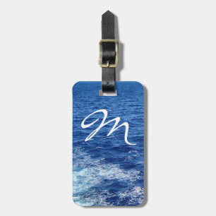 Zie de Zee Monogram Bagagelabel