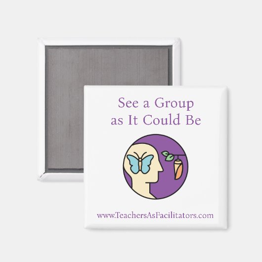 Zie een groep zoals het TAF magneet zou kunnen zij (Voorkant / Achterkant)