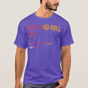 Zie Feminisme Rock N Roll familie T-shirt