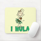 Zie figuur I Hula T-shirts en cadeautjes Muismat (Met muis)