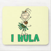 Zie figuur I Hula T-shirts en cadeautjes Muismat (Voorkant)