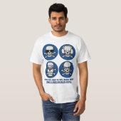 Zie Geen aambeeld T-shirt (Voorkant volledig)