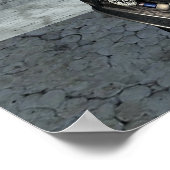 Zie Geen Evil Gothic Art Poster (Hoek)