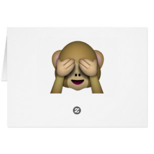 Zie Geen zwarte aap - Emoji