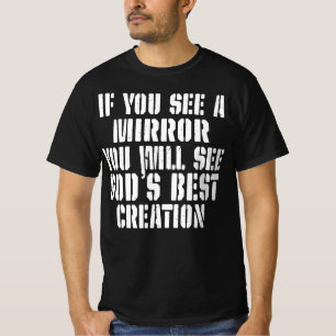 Zie God in de Spiegel Inspirerende Christenen T-shirt