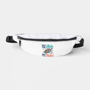 Zie het shirtontwerp voor bewustzijn van de Able T Heuptasje