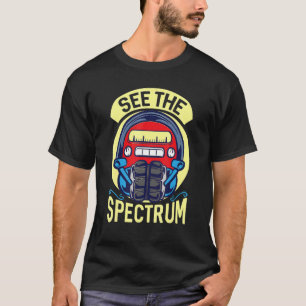Zie het spectrum-amateurradio t-shirt