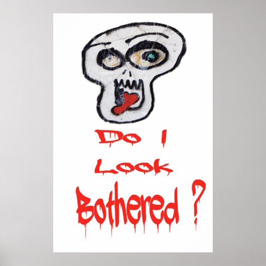 Zie ik Bothered? Poster (Voorkant)