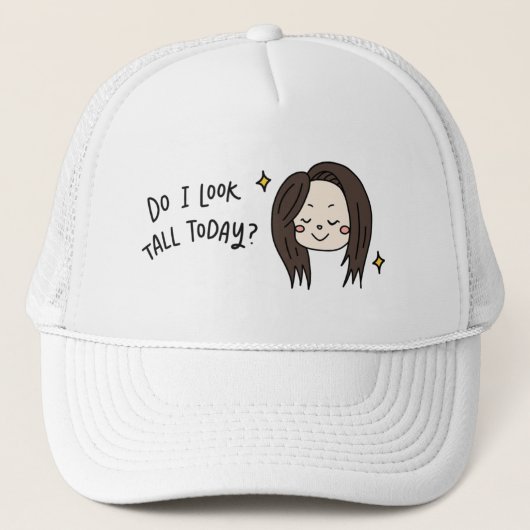 Zie ik er uit als een hoge trucker hoed? trucker pet (Voorkant)