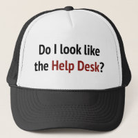 Zie ik eruit als de helpdesk?