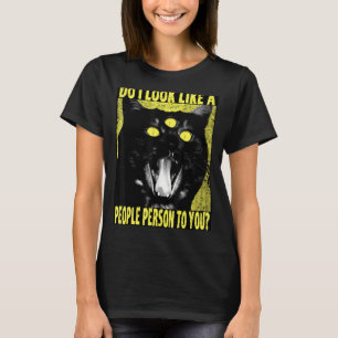 Zie ik eruit als een mens voor jou introvert? t-shirt