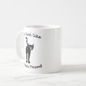 Zie ik eruit als een persoon die een vreemde mok h (Voorkant links)