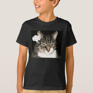 Zie ik eruit alsof het me kan schelen? t-shirt