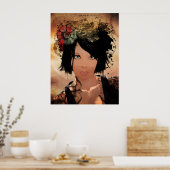 Zie je aan de slaapkant poster (Keuken)