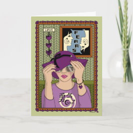 Zie je fears_A_Greeting Kaart