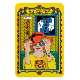 Zie je feesten_B_4x6 koelkast Magnet Magneet