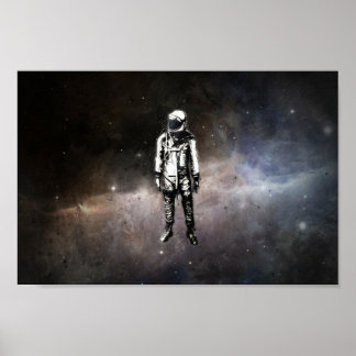 Zie je God daarboven? "Ik niet." Poster