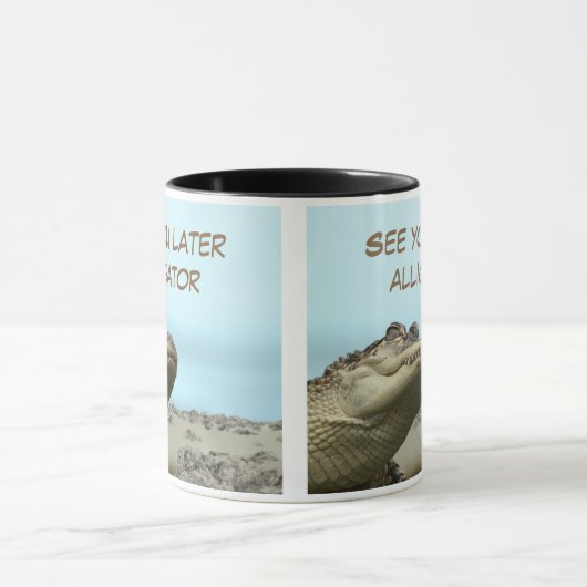 Zie je later alligator mok (Midden)