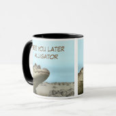 Zie je later alligator mok (Voorkant links)