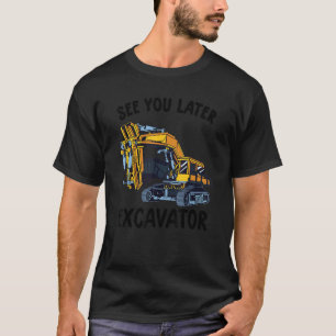 Zie je later graaf Toddler Boy Kinder 3 T-shirt