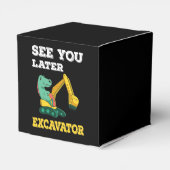 Zie je later graafmachine I - Toddler Boys Kinder Bedankdoosjes (Achterkant)