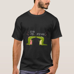 Zie je later, terwijl Alligator Zoo C herhaalt T-shirt