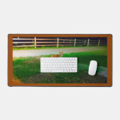Zie je Red Fox Desk Mat (Keyboard & Muis)