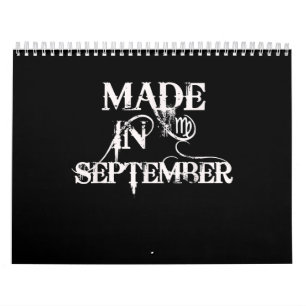 Zie je september   Birthday Gift   Virgo Zodiac Kalender