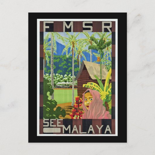 Zie Malaya Briefkaart (Voorkant)