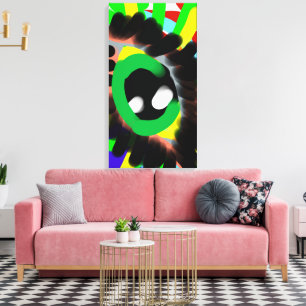 Zie me canvas afdruk