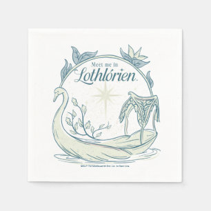 Zie me in LOTHLORIEN™ - Zwanenboot Servet