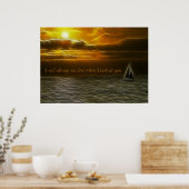 Zie Poster voor liefdesbevestiging (Keuken)