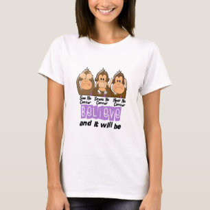 Zie Spraak hoort geen kanker 1 T-shirt