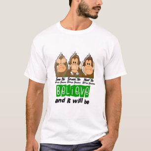 Zie Spreek hoort geen nierziekte 3 T-shirt