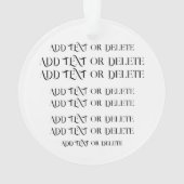 Zie terug - Brandweerman Acryl Ornament (achterkant)