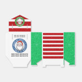 ZIE TERUG - Santa Delivery Bedankdoosjes (Uitgevouwen)