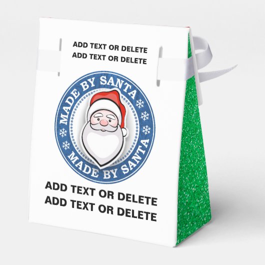 ZIE TERUG - Santa Delivery Bedankdoosjes (Achterkant)